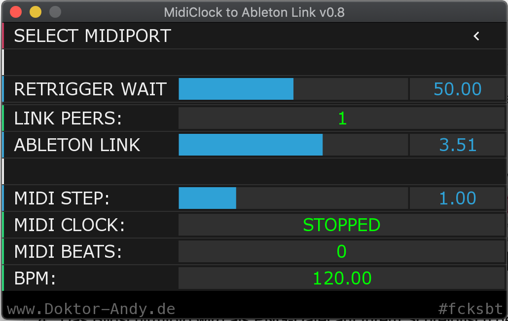 Midi Clock to Ableton Link Andyland